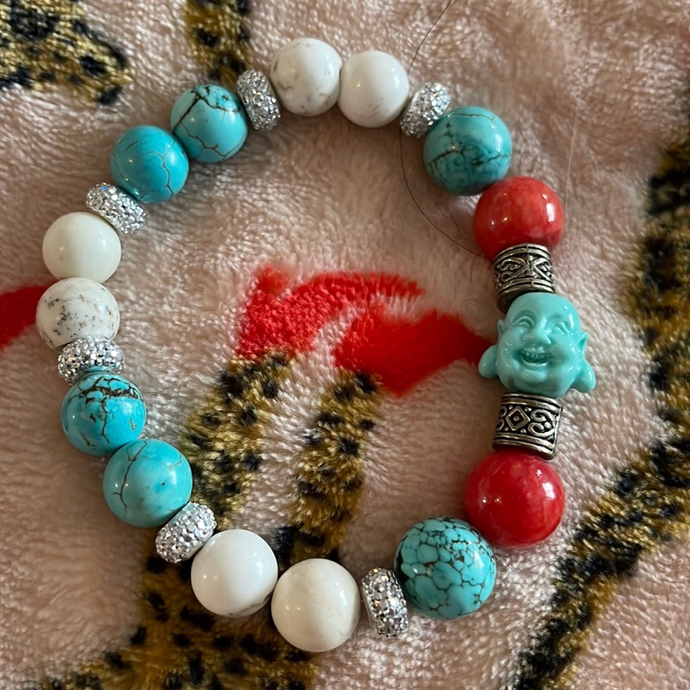 Handmade bracelet - semi precious beads